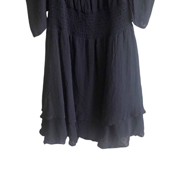 Cleobella Black Swiss Dot Mini Dress. Size Medium. New year’s Event - Picture 6 of 8